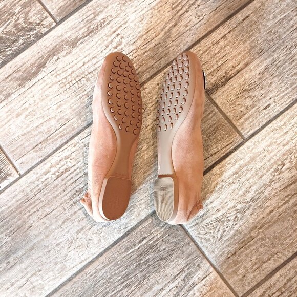 Tory Burch Claire Ballet Suede Flats, Size 8 (B) - super comfortable & soft - Picture 15 of 15